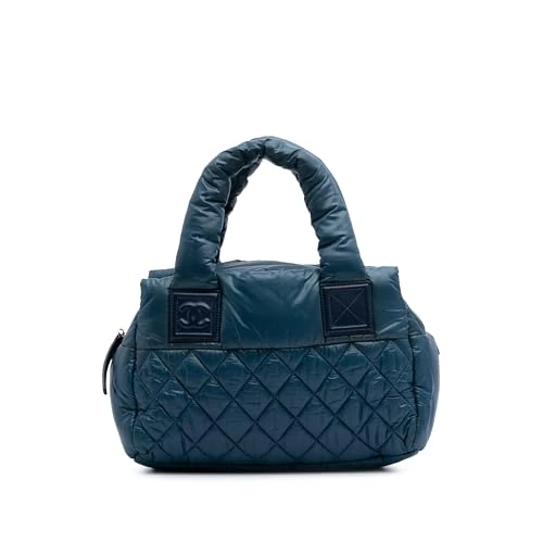 Chanel Pre-Loved Small Quilted Nylon Coco Cocoon Tote Bag
