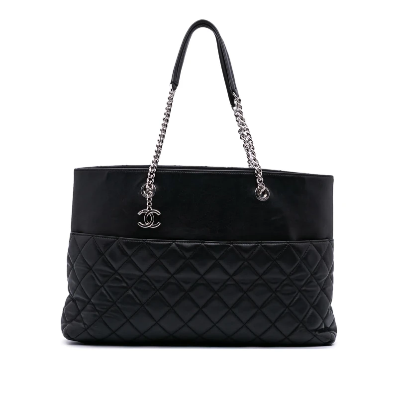 Chanel Pre-Loved CC Quilted Lambskin Urban Delight Tote