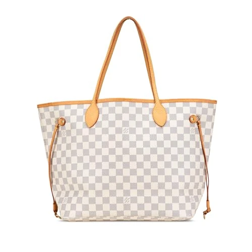 Louis Vuitton Pre-Loved Damier Azur Neverfull MM Tote Bag