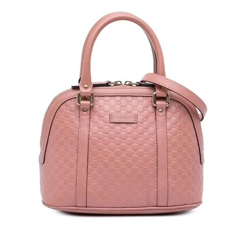 Gucci Pre-Loved Mini Microguccissima Dome Satchel Handbag