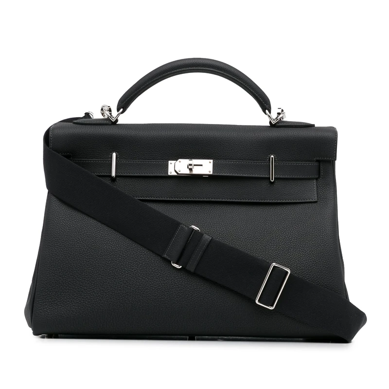 Hermès Pre-Loved Togo Maxi Kelly 42 Handbag