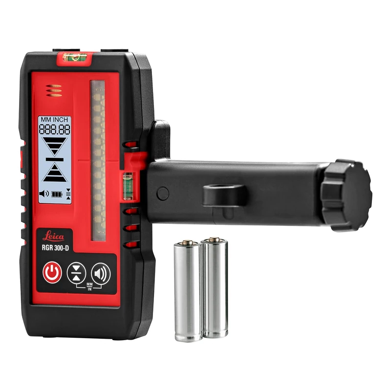 Leica RGR 300-D - Digital line Laser Receiver with Millimetre and inch Read-Out for red and Green Lasers - Image 1
