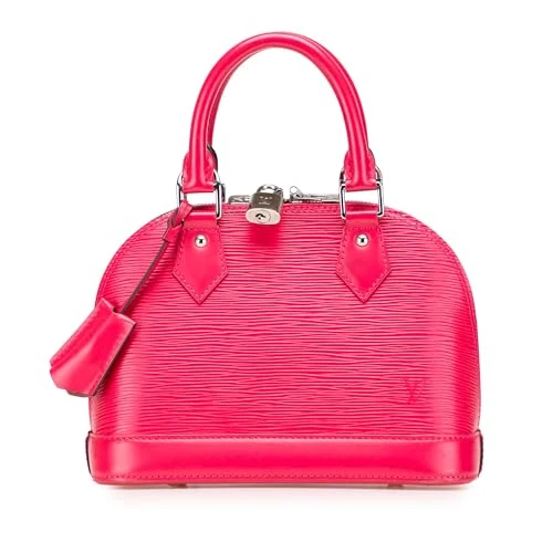 Louis Vuitton Pre-Loved Epi Alma BB Handbag - Hot Pink Satchel