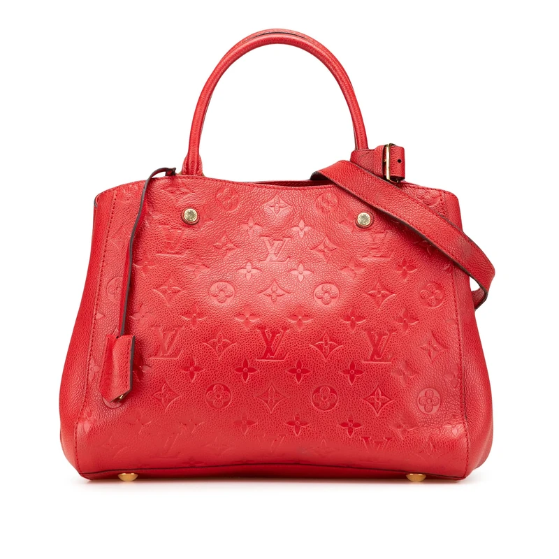 Louis Vuitton Pre-Loved Monogram Empreinte Montaigne MM Handbag