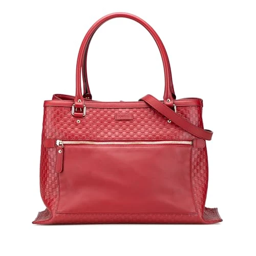 Gucci Pre-Loved Large Soft Microguccissima Satchel Handbag