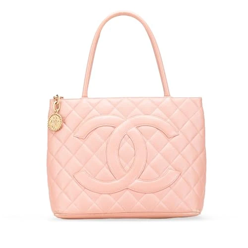 Chanel Pre-Loved Caviar Medallion Tote