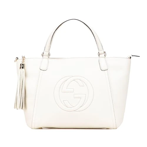 Gucci Pre-Loved Small Pebbled Leather Soho Cellarius Satchel