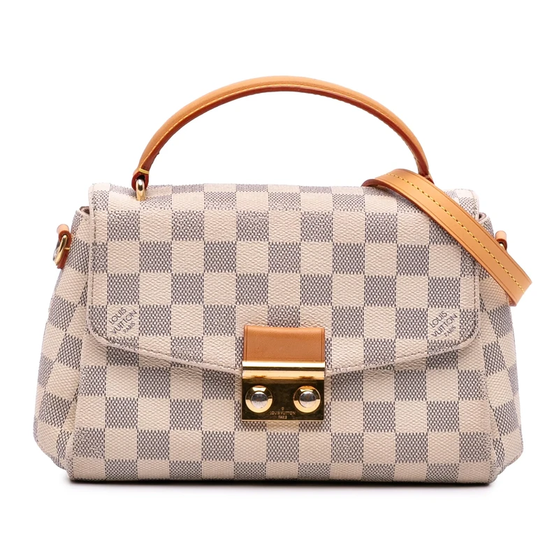Louis Vuitton Pre-Loved Damier Azur Croisette Handbag