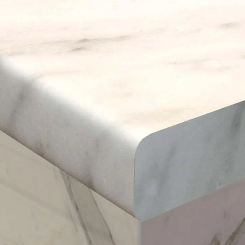 Mistypeak Marble Laminated Kitchen Worktop 2m x 600mm x 38mm, Waterproof Easy to Instal Oak Laminated Kitchen Worktops
