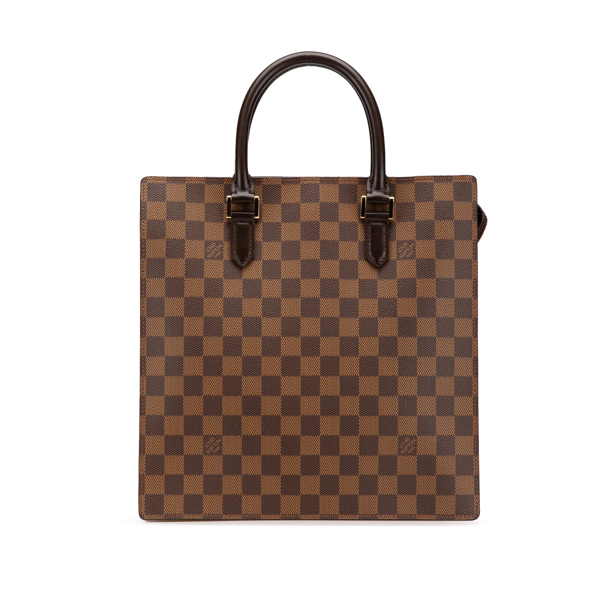 Louis Vuitton Pre-Loved Damier Ebene Venice Sac Plat Tote Bag