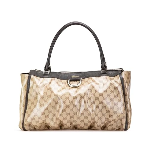 Gucci Pre-Loved Large GG Crystal Abbey D Ring Tote