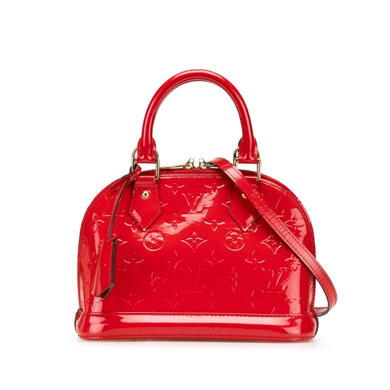 Louis Vuitton Pre-Loved Monogram Vernis Alma BB Handbag
