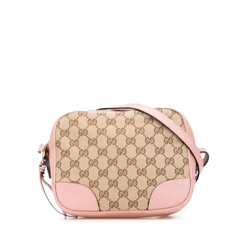 Gucci Pre-Loved GG Canvas Bree Crossbody Bag