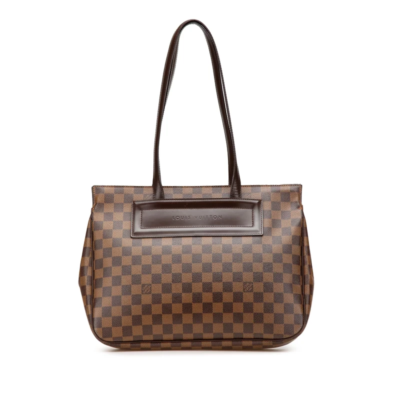 Louis Vuitton Damier Ebene Parioli PM Shoulder Bag - Brown