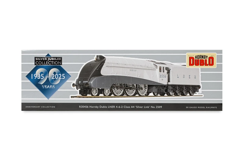 Hornby R30456 Hornby Dublo LNER Class A4 4-6-2 2509 Silver Link 90th Anniversary Collection