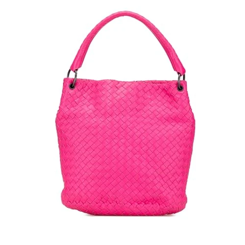 Bottega Veneta Pre-Loved Nappa Intrecciato Bucket Bag