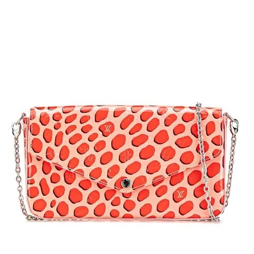 Louis Vuitton Pre-Loved Monogram Vernis Jungle Dots Pochette Felicie Crossbody Bag