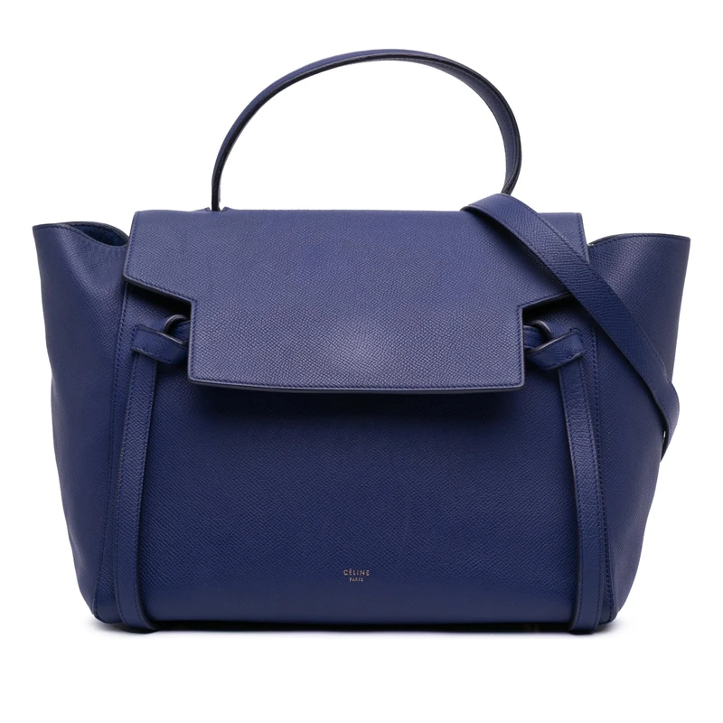 Celine Pre-Loved Mini Grained Calfskin Belt Bag