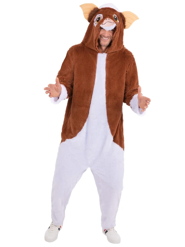 Smiffys Official Licensed Gremlins Deluxe Gizmo Costume, Adults, Medium