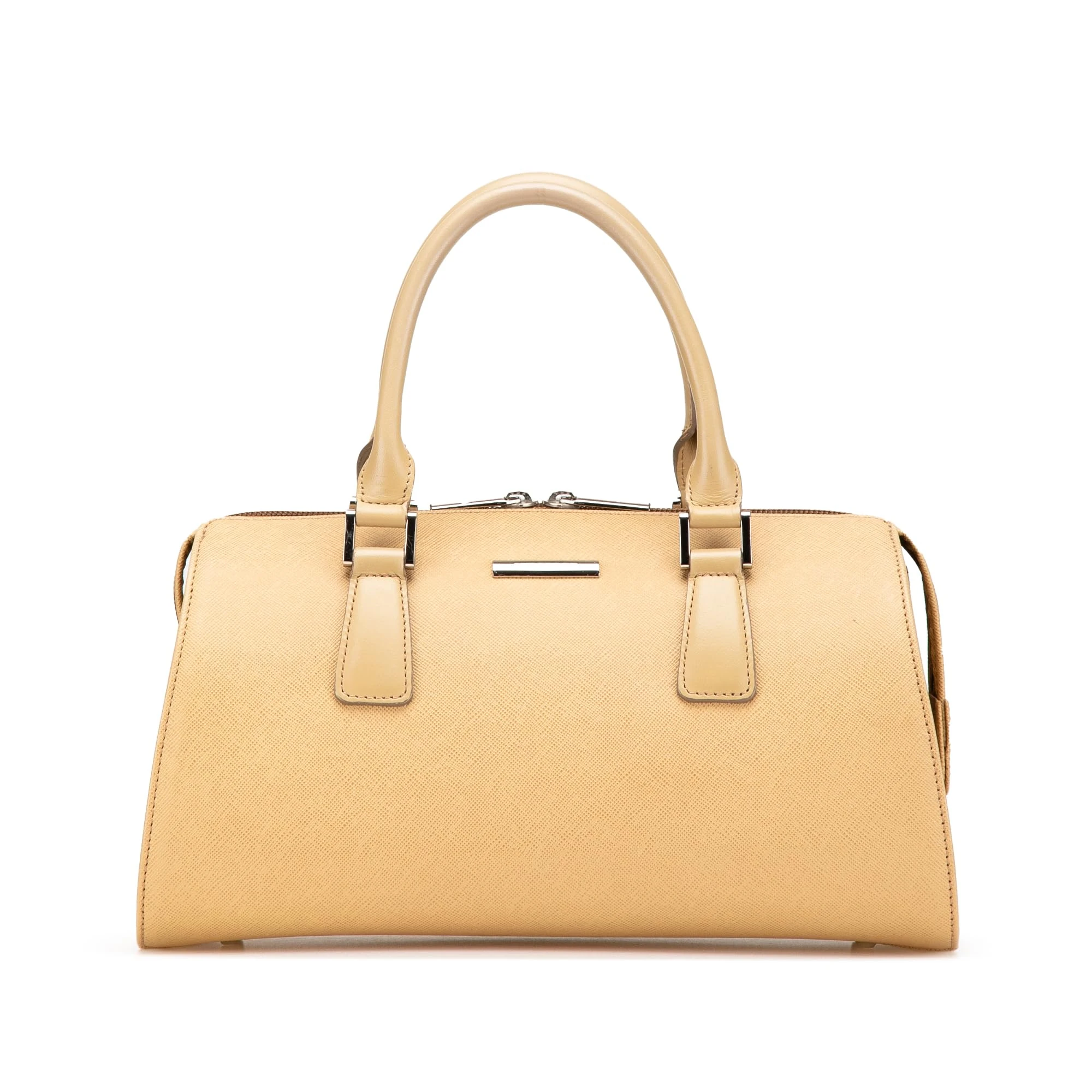 BURBERRY Pre-Loved Leather Handbag