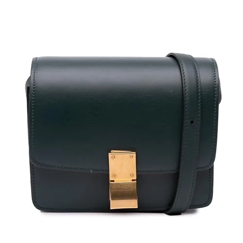 Celine Pre-Loved Small Calfskin Classic Box Crossbody Bag