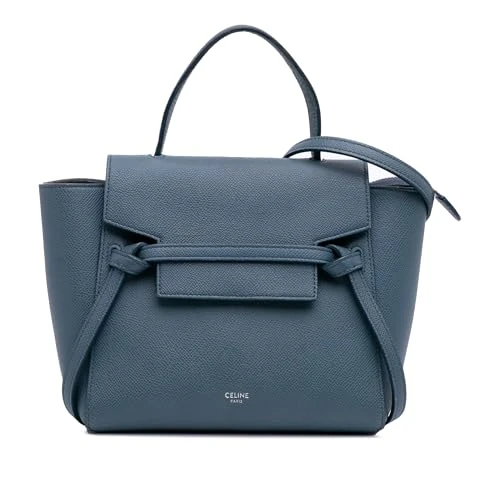 Celine Pre-Loved Nano Leather Belt Satchel
