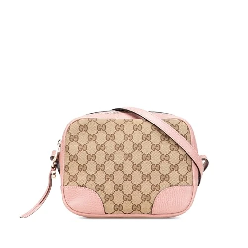 Gucci Pre-Loved GG Canvas Bree Crossbody Bag