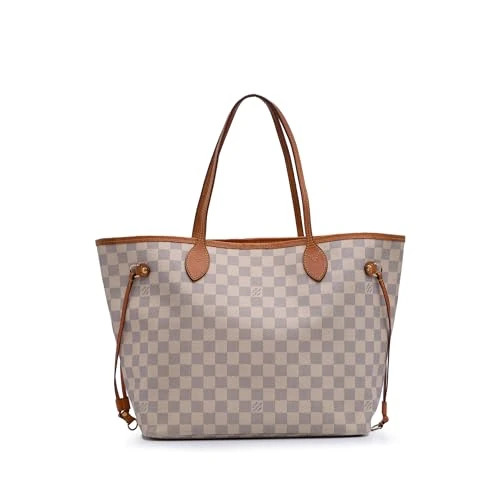 Louis Vuitton Pre-Loved Damier Azur Neverfull MM