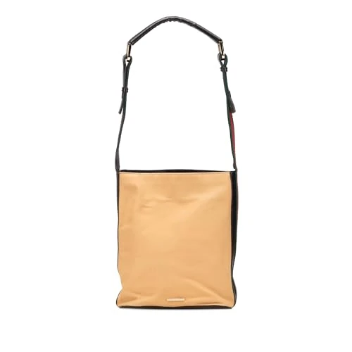 Gucci Pre-Loved Canvas Web Shoulder Bag