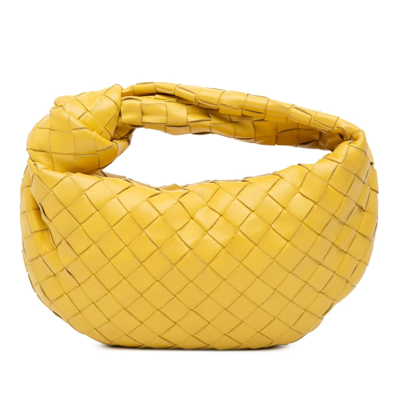 Bottega Veneta Pre-Loved Mini Nappa Intrecciato Jodie Handbag