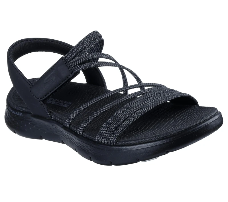 Skechers Women's GO Walk Sandals - Multi-Strap Gore Quarter Strap