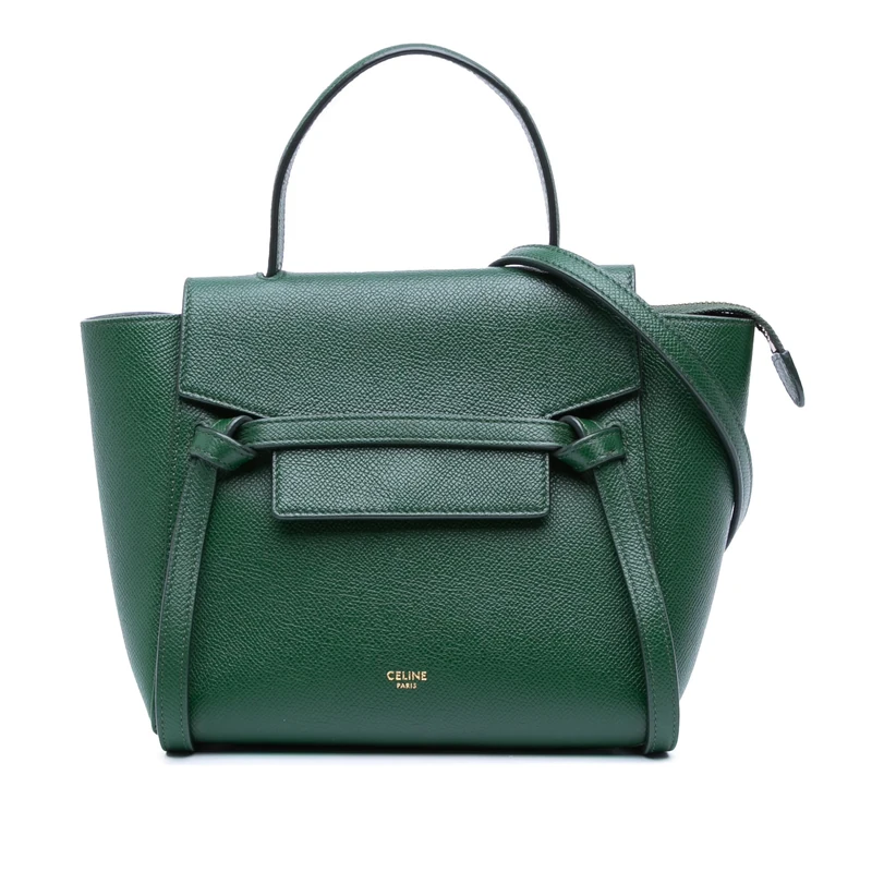 Pre-Loved Nano Grained Calfskin Belt Bag