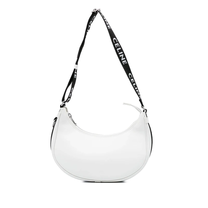 Celine Pre-Loved Medium Smooth Calfskin Ava Shoulder Bag Strap