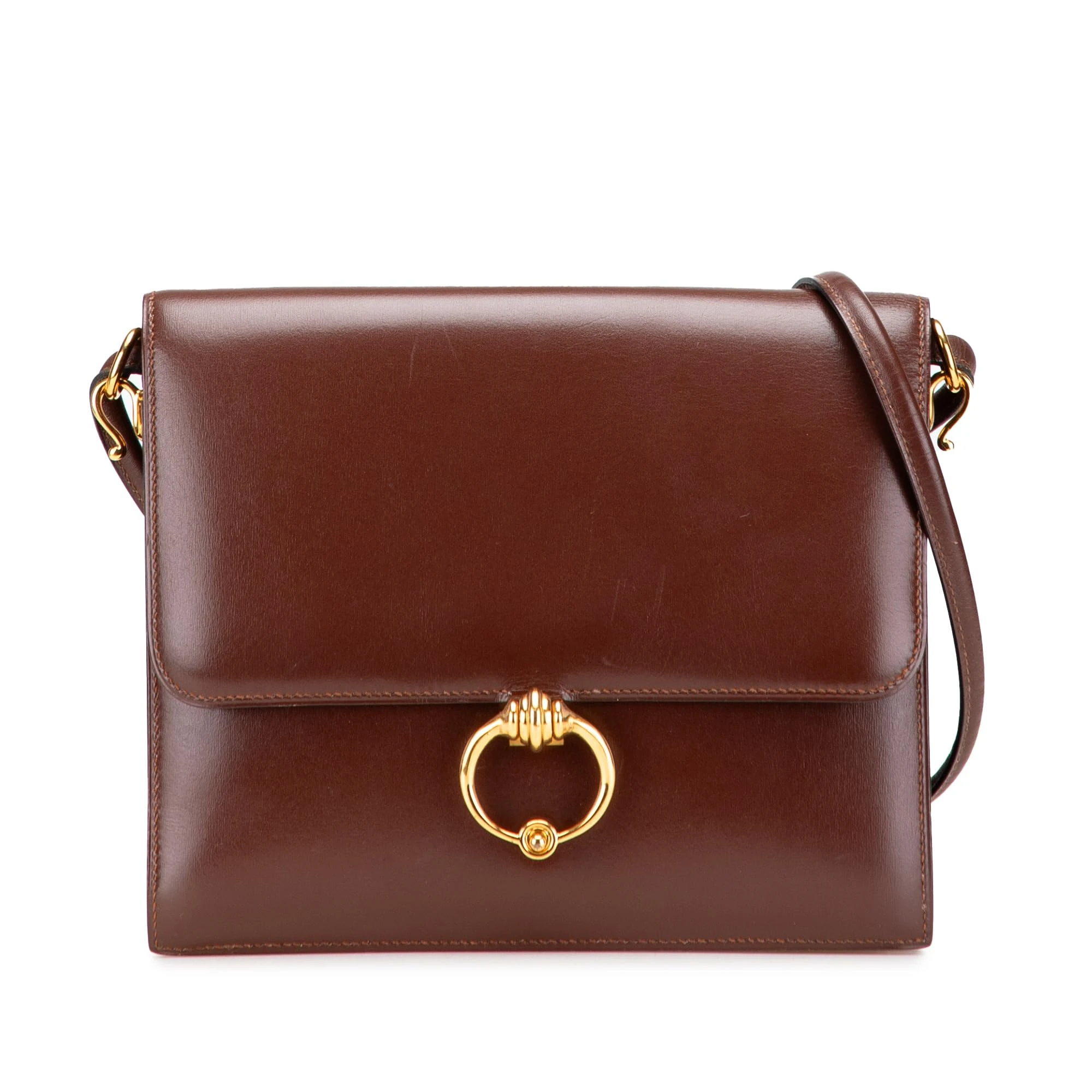 Hermès Pre-Loved Box Calf Sac Sequana 22