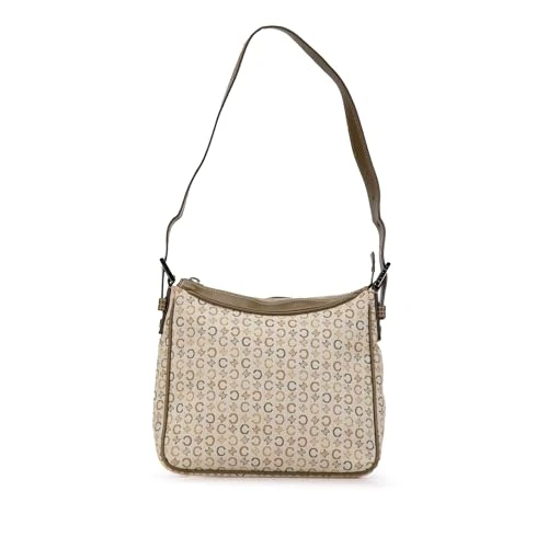 Celine Pre-Loved C Macadam Canvas Shoulder Bag