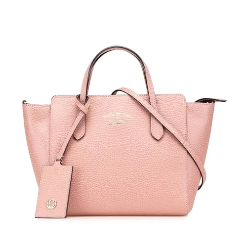 Pre-Loved Mini Leather Swing Satchel Handbag