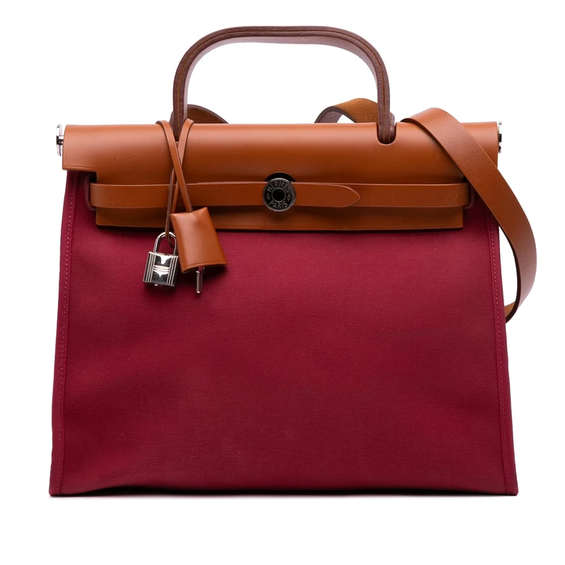 Pre-Loved Toile Herbag Zip 31