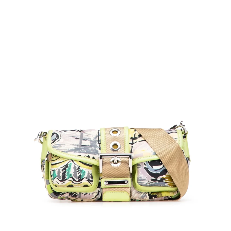 Prada Pre-Loved Tessuto Stampata Venezia Shoulder Bag