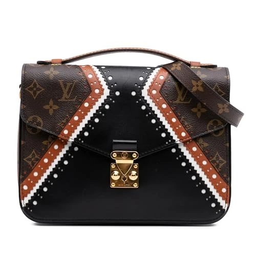 Louis Vuitton Pre-Loved Monogram Brogue Pochette Metis Handbag
