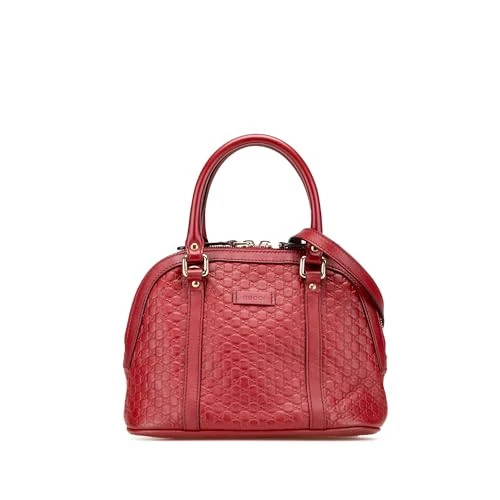 Gucci Pre-Loved Mini Microguccissima Dome Satchel Handbag