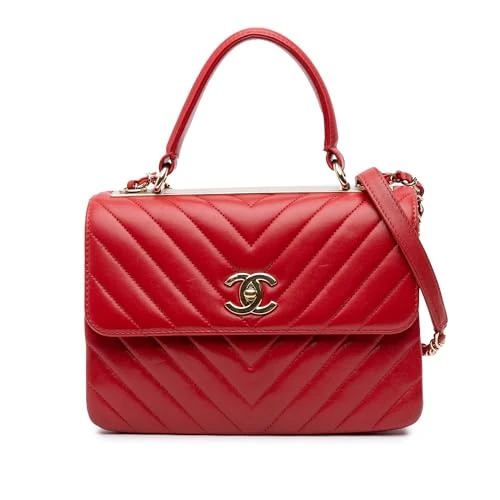 Chanel Pre-Loved Small Chevron Lambskin Trendy CC Flap