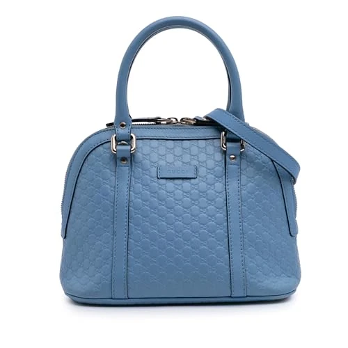 Gucci Pre-Loved Mini Microguccissima Dome Satchel Handbag