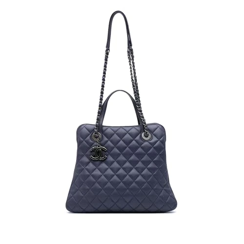 Chanel Pre-Loved Quilted Lambskin Daily Shopping Tote