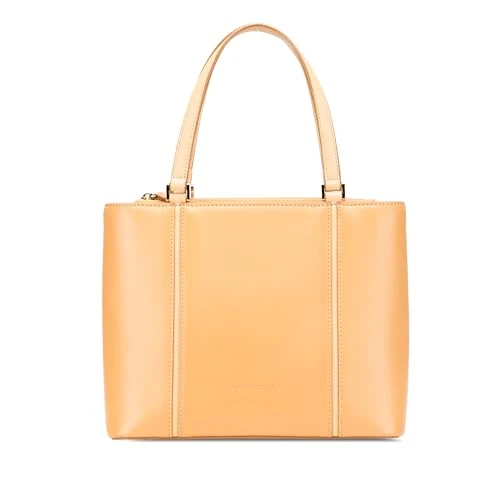 BURBERRY Pre-Loved Leather Tote