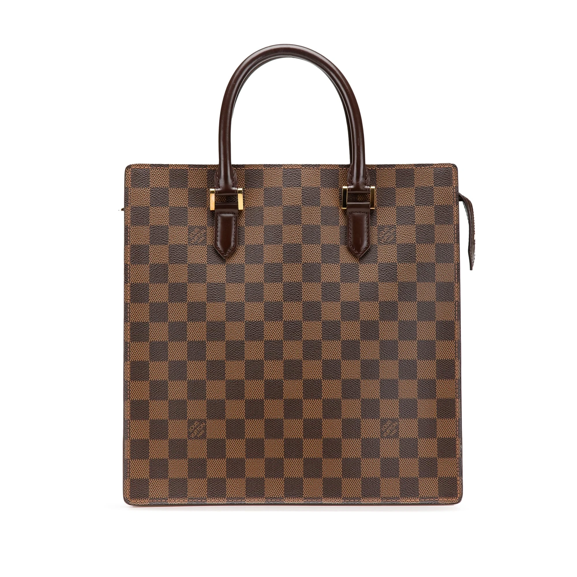 Louis Vuitton Pre-Loved Damier Ebene Venice Sac Plat Tote Bag
