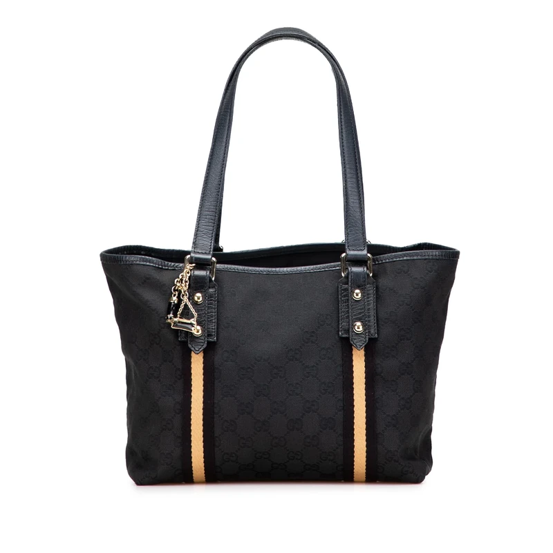 Gucci Pre-Loved GG Canvas Jolicoeur Tote