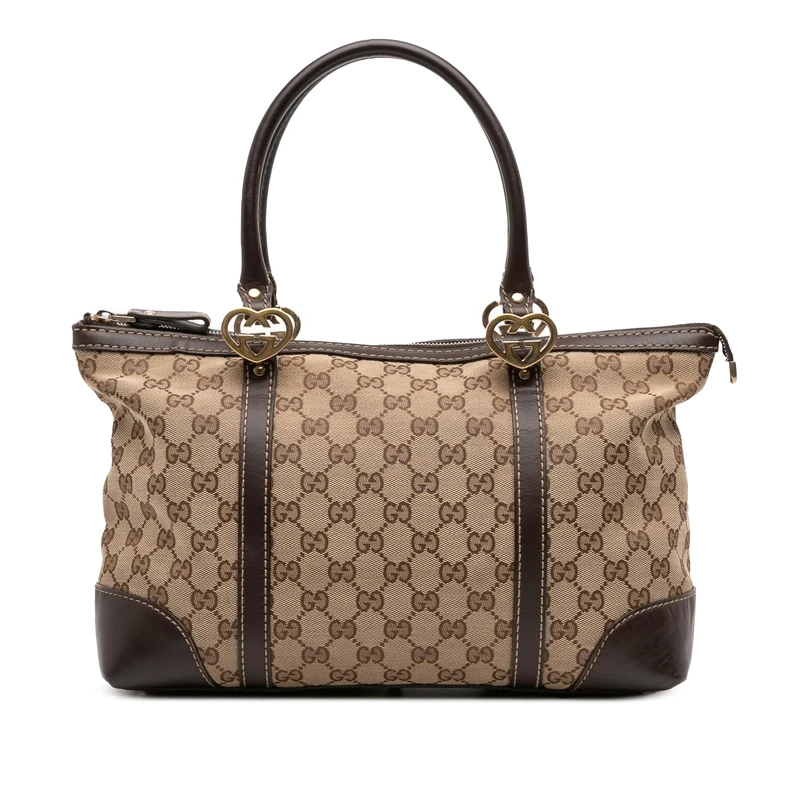 Gucci Pre-Loved GG Canvas Lovely Tote
