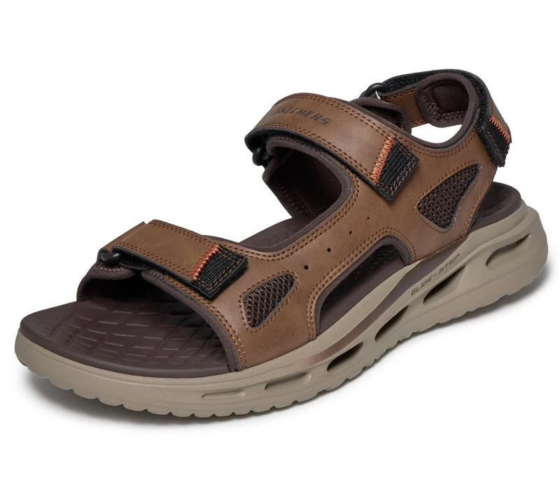 Skechers Men's Orvan Sd Trainers, Brown Synthetic/Nylon, 10.5 UK