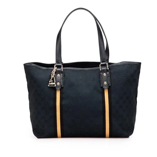 Gucci Pre-Loved Large GG Canvas Jolicoeur Tote Bag