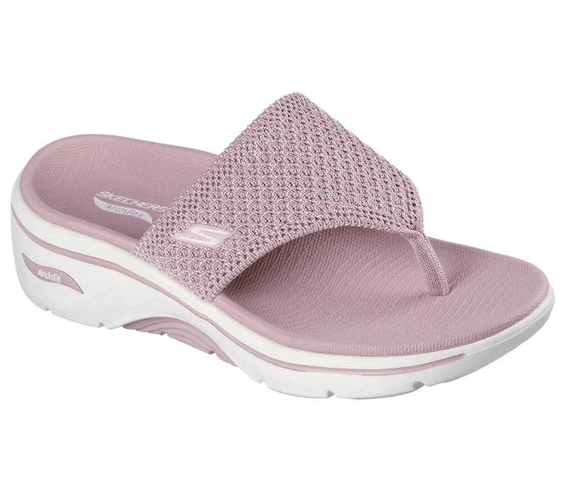 Skechers GO Walk Arch Fit 2.0 Sandal Carrie Quick Dry Knit Strap Womens Sandal